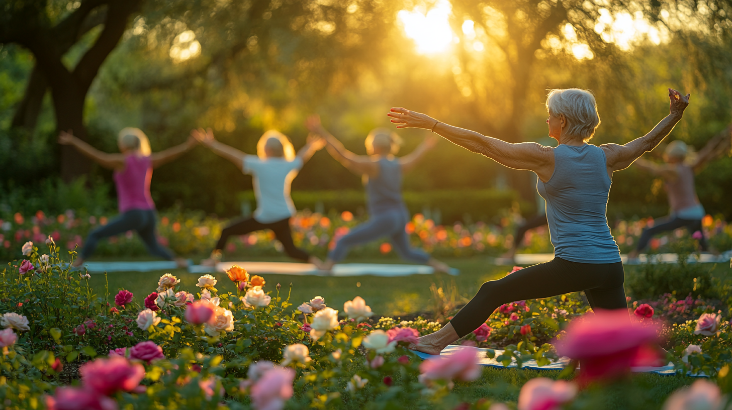 Мирна атмосфера йога-студії з природним освітленням